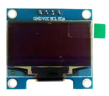 1,3-дюймовый 4-контактный бело-синий OLED-экранный модуль SH1106 Drive IC 128 * 64 IIC Интерфейс 3.3-5V (версия A) 11
