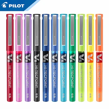 1 Гелевые ручки Japan PILOT BX-V5 Товары для рукоделия Цветная ручка Офисные принадлежности Канцелярские принадлежности для школьников Могут сочетаться с чернильным пузырем 17