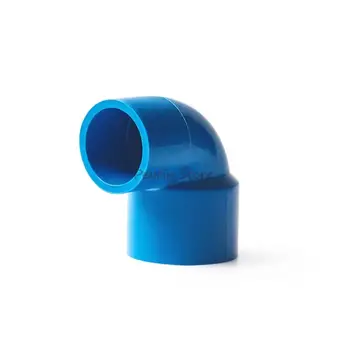 10 шт. Внутренний диаметр 25x20 мм Синий ПВХ, уменьшающий размер локтевого сустава под прямым углом 90 °, Фитинги для водопроводных труб 4