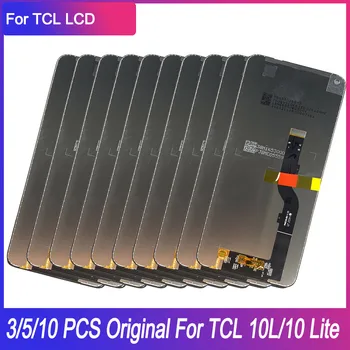 100% Тест 3/5/10 ШТ ЖК-дисплей Для TCL 10L 10 Lite 10Lite T770H T770B Plex T780H ЖК-дисплей С Оригинальным Сенсорным Экраном В сборе 12