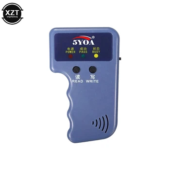 125 кГц RFID Дубликатор Кард-Ридер EM4100 Копировальный Аппарат Писатель Видео Программатор T5577 Перезаписываемые Идентификационные Брелоки EM4305 Метки Карты