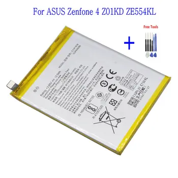 1x3250 мАч 3,8 В C11P1618 Сменный Аккумулятор Для Asus ZenFone 4 Z01KD ZE554KL Bateria + Набор Инструментов для ремонта 18