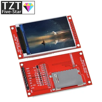 2,0-дюймовый TFT-Дисплей Drive IC ST7789V 240x320 Матричный SPI-Интерфейс для Полноцветного ЖК-дисплея Arduio С SD-картой 3