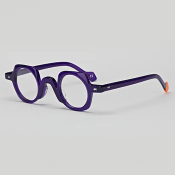 2023 Модные оптические очки для близорукости дизайнерского бренда, женские оправы для очков по рецепту, Высококачественные мужские очки ручной работы 2