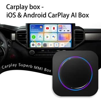 2023 Подключи и Играй Новейшую Карту Apple CarPlay Ai Box Android Video Play Навигационный Интерфейс Для Peugeot 308 408 508 2008 4008 5008 1