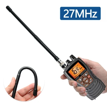 27 МГц CB Антенна Мягкий Штыревой Разъем BNC CB Антенна для Uniden Cobra Midland BC75XLT PRO401HH CB Радио