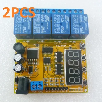 2ШТ 0-25 В 4-канальный Многофункциональный аналоговый АЦП, реле контроля напряжения для автомобильного ПЛК, аккумулятор для умного дома. 11