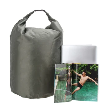 40-Литровый водонепроницаемый сухой мешок для хранения, сумка для хранения, плавание, каякинг на открытом воздухе, гребля на каноэ, речной треккинг, катание на лодках 5