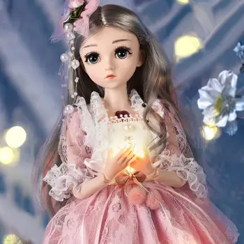 45 см красивая кукла-принцесса в одежде 1/3 BJD кукла 20 суставов красивые золотистые волосы принцессы можно выбрать подарки для девочек 3