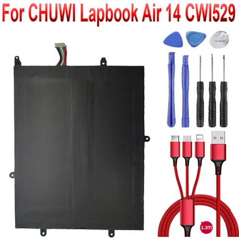 5000 мАч 32160205 P Сменный Аккумулятор Для ноутбука CHUWI Lapbook Air 14 CWI529/Air 14.1 N3450 FHD Планшетный ПК С 8-проводным разъемом 1
