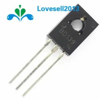 50ШТ силовых транзисторов BD139 TO-126 NPN 80V 1.5A 1