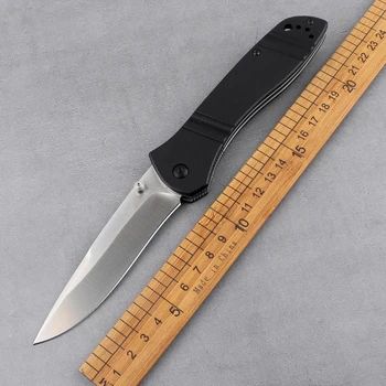 710 Осевой складной уличный нож D2 с лезвием G10, ручка, тактический нож для выживания в кемпинге, альпинизма, охоты, самообороны, ручной инструмент 2