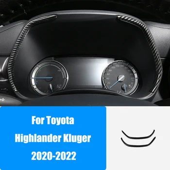 ABS Рамка Приборной Панели Центральной Консоли Автомобиля, Декоративная Накладка Для Toyota Highlander Kluger 2020-2022 16