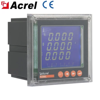Acrel PZ96L-E4/C Многофункциональный Измеритель мощности переменного тока/3P4W программируемый ЖК-панельный измеритель энергии RS485 Modbus