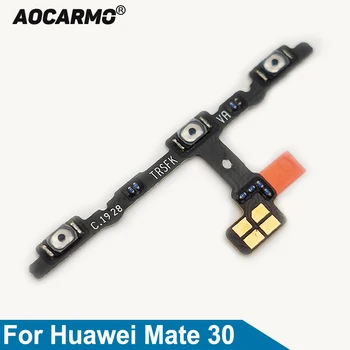 Aocarmo Кнопка Включения-Выключения Увеличения-Уменьшения Громкости Гибкий Кабель Запасная Часть Для Huawei Mate 30 TAS-AN00 Запасная Часть 6