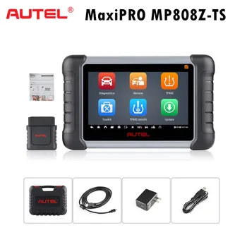 Autel MaxiPRO MP808Z-TS-инструмент сканирования с двунаправленным управлением с кодированием ECU, полная TPMS, 36+ сервисов, обновлен до MP808TS / MP808BT 8