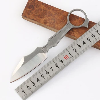 Bor GITFO Прямой нож с фиксированным лезвием D2, тактический охотничий походный EDC, коллекция инструментов для выживания, ножи 13
