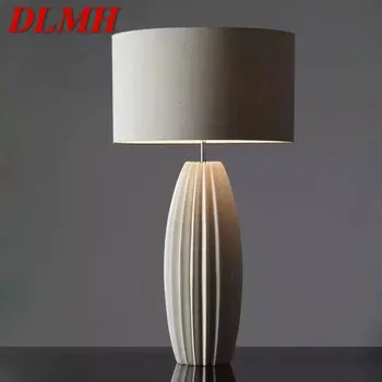 DLMH Современная керамическая настольная лампа с затемнением LED Creative Nordic Bouffancy Настольный светильник Декор для дома, гостиной, спальни 15
