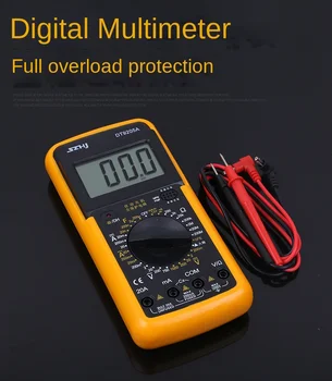 DT9205A DMM Профессиональный Мультиметр Цифровой hFE AC DC Напряжение Ток 1000V 20A Емкость Сопротивление Непрерывность Диодный Тестер 6