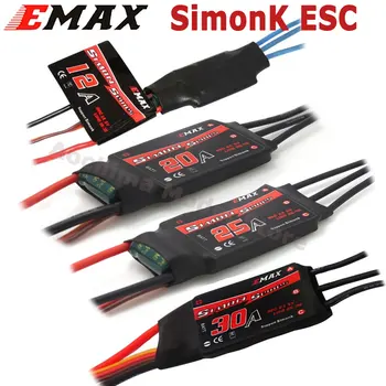 EMAX SimonK ESC 12A 20A 25A 30A Simon K BEC Регулятор скорости Бесщеточный ESC для RC FPV Дрона 19