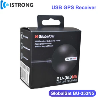 GlobalSat BU-353N5 USB GPS-приемник GPS ГЛОНАСС BDS QZS SBAS Спутниковый Навигационный Усилитель позиционирования MediaTek Заменит BU-353S4