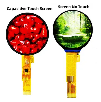 IPS 1,28-дюймовый 15-контактный SPI 262K TFT LCD Емкостный сенсорный круглый экран 240 (RGB) * 240 3,3 В электроника 15