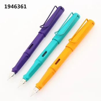 Jinhao 777 Матовый цвет Студенческая офисная авторучка Школьные канцелярские принадлежности Стационарные Чернильные ручки 7