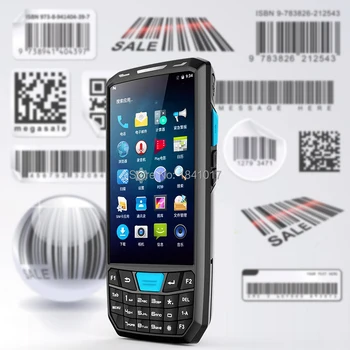 Lecom Китай Производитель Школьный Логистический экспресс-склад ручной мобильный сканер 2D Android промышленная прочная фирма pda 9