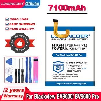 LOSONCOER 626479P Аккумулятор емкостью 7100 мАч Для Blackview BV9600 Аккумулятор Для Blackview BV9600 Pro Batteries