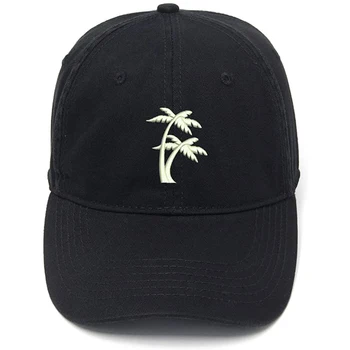 Lyprerazy мужская бейсболка пальмы вышивка Hat хлопок вышитые повседневные бейсбольные кепки 13