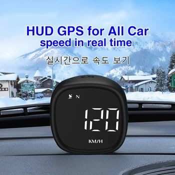 M30 GPS HUD Головной Дисплей Цифровой Спидометр Сигнализация превышения скорости Компас Напоминание Об Усталости При Вождении Автоаксессуары Для Всех автомобилей 3