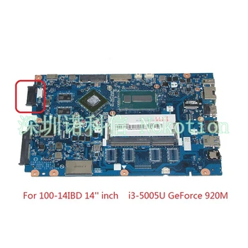 NOKOTION CG410 CG510 NM-A681 Основная плата для Lenovo Ideapad 100-14IBD 5B20K86277 Материнская плата ноутбука С i3-5005U GeForce 920M 6
