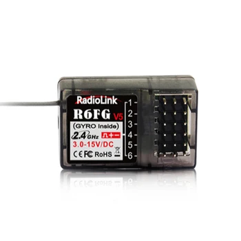 Radiolink R6FG V5 2.4G 6CH Приемник FHSS С Гироскопом Внутри для Передатчика Дистанционного Управления RC6GS V2/RC4GS V2/T8S/T8FB 14