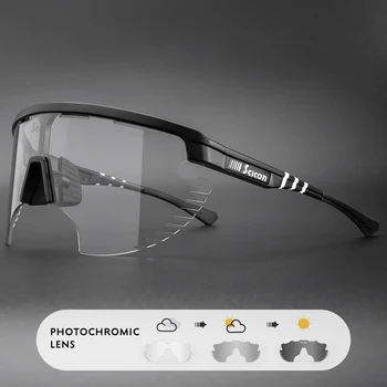 SCICON Фотохромные велосипедные очки Очки для горного велосипеда Велосипедные очки для шоссейного велосипеда Мужские Женские Солнцезащитные очки для спорта на открытом воздухе 9