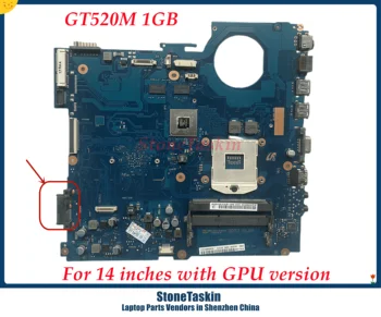StoneTaskin BA92-08151B BA41-01610A Для Samsung RV420 Материнская Плата Ноутбука HM65 GT520M 1 ГБ PGA989 DDR3 100% Протестирована