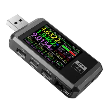 USB-мультиметр В режиме реального времени, тестер кривой напряжения и тока, тестер тока 6