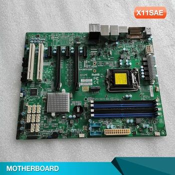 X11sae Для материнской платы рабочей станции Supermicro Чипсет C236 LGA1151 DDR4 Xeon E3-1200 v5/v6 6-го/7-го поколения. Серии Core i7/i5/i3 12