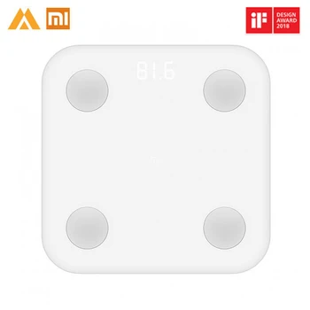Xiaomi Mi Smart Fat Scale 2 Монитор Состава Тела Xiomi Bluetooth 4.0 Xiaomi Mijia Весовые Весы С Крышкой Xioami 2