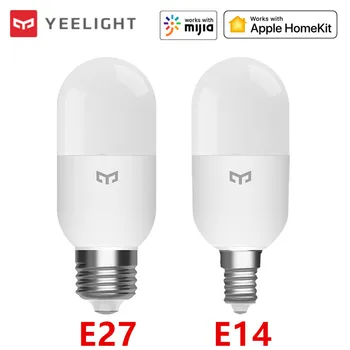 Yeelight LED Smart Bulb M2 Версия Bluetooth Mesh E27 E14 Лампа с регулируемой яркостью, Цветовая температура, управление приложением Для Homekit MiHome 3