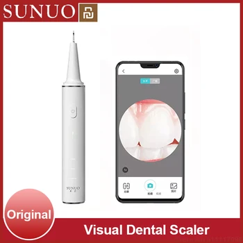 Youpin SUNUO Smart Visual Ультразвуковой стоматологический Скалер IPX7 Водонепроницаемый 500 Вт HD Эндоскоп, три режима очистки Полости рта, Управление приложением 5