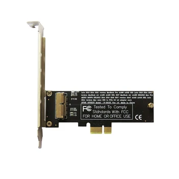 Адаптер PCIe x1 Convert Card Riser для 2013 2014 2015 2017 MACBOOK AIR A1466 A1465 ME864 ME865 ME866 MD711 MD712 MD760 MD761 SSD 2