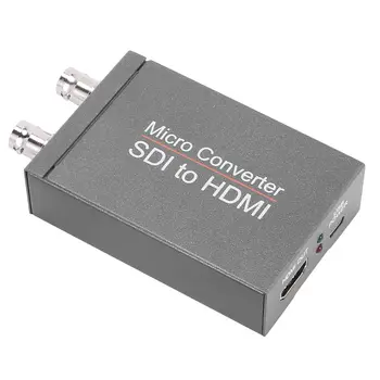Адаптер SDI-HDMI Mini 3G HD SD-SDI Video Mini Converter с автоматическим определением формата звука для камеры 4