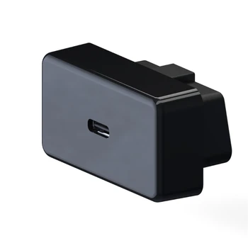 Адаптер зарядного устройства Mini USB для грузовика, автомобильная OBD-зарядка, Универсальная розетка для зарядного устройства для телефона 12 В 24 В, Быстрая зарядка для модели 3 Y 16