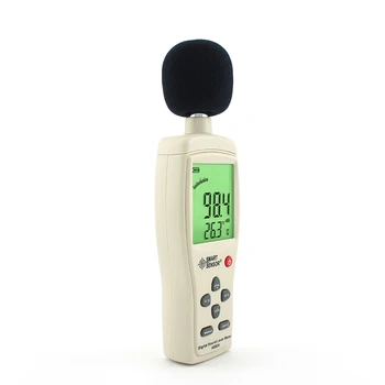 Бесплатная Доставка Smart Sensor AS824 Цифровой Измеритель Уровня Звукового Шума Децибелометр 30 ~ 130dBA 35 ~ 135dBC Тестер Уровня Звукового Давления 2