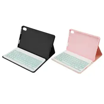 Беспроводная клавиатура для планшета с защитным кожаным чехлом, ультратонкая портативная клавиатура Bluetooth, подходит для OPPO Pad 11 6