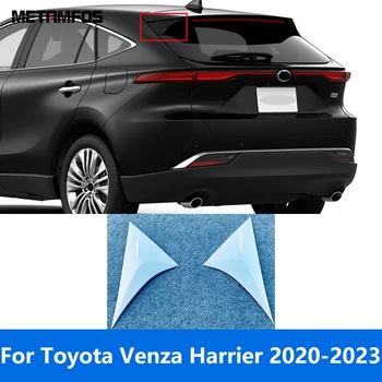 Боковое стекло заднего вида, Спойлер, Накладка на крыло для Toyota Harrier Venza 2020 2021 2022 2023, Хромированные наклейки, Аксессуары для стайлинга автомобилей