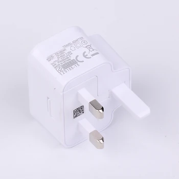 Великобритания Plug USB Настенное зарядное устройство хорошего качества 5V 2A Зарядное устройство для дома в путешествии ETA-U90UWE Адаптер для зарядки для iPhone 300 шт./лот 5