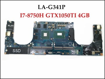 Высококачественная материнская плата DDP00/DDB00 LA-G341P для ноутбука Dell XPS 15 9570 I7-8750H GTX1050TI 4 ГБ DDR4 100% протестирована 9