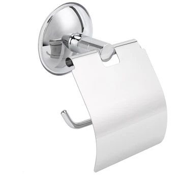 Держатель туалетной бумаги из нержавеющей стали, Мощное Всасывающее настенное крепление, держатель туалетной бумаги для ванной комнаты, держатель рулона бумаги 3