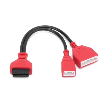 Диагностический соединительный кабель OBD2, адаптер шлюза 16 + 32 OBDII Замена автомобильного диагностического инструмента для Nissan Sylphy Sentra 5